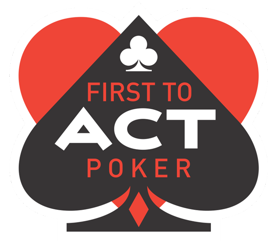 First To Act Poker Logo